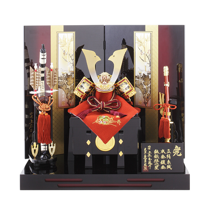 兜平台飾り「玉鳳」作 - 八幡屋人形センター