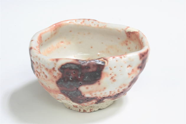 柳瀬美術店 / 山田 和 「志野ぐい呑-3」共箱[YAMADA Kazu]Sake cup