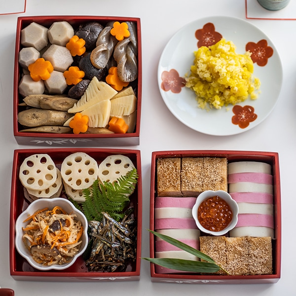 笹 三段重｜SALE（食器）｜料理家 栗原はるみ レシピ・オンライン