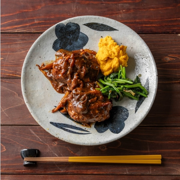 黒呉須花 大皿｜SALE（食器）｜料理家 栗原はるみ レシピ・オンライン