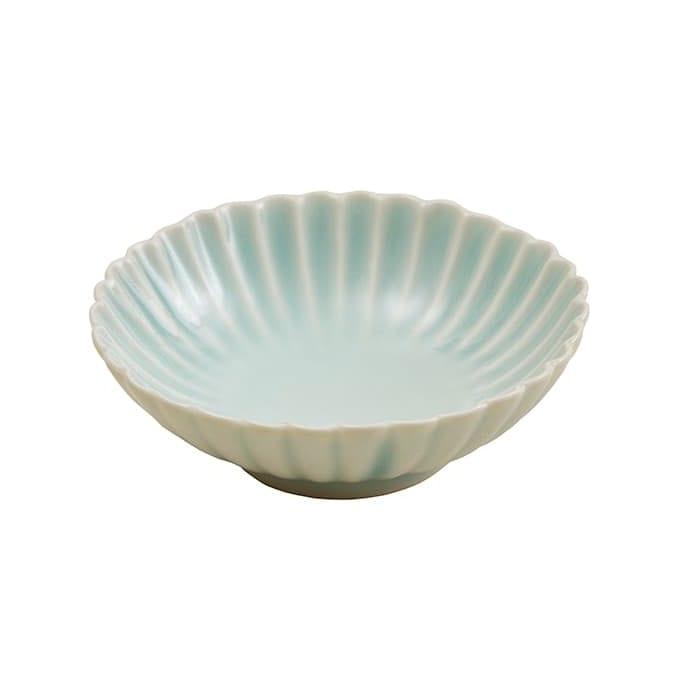 波佐見焼 輪花小鉢 青磁｜鉢・ボウル｜料理家 栗原はるみ レシピ