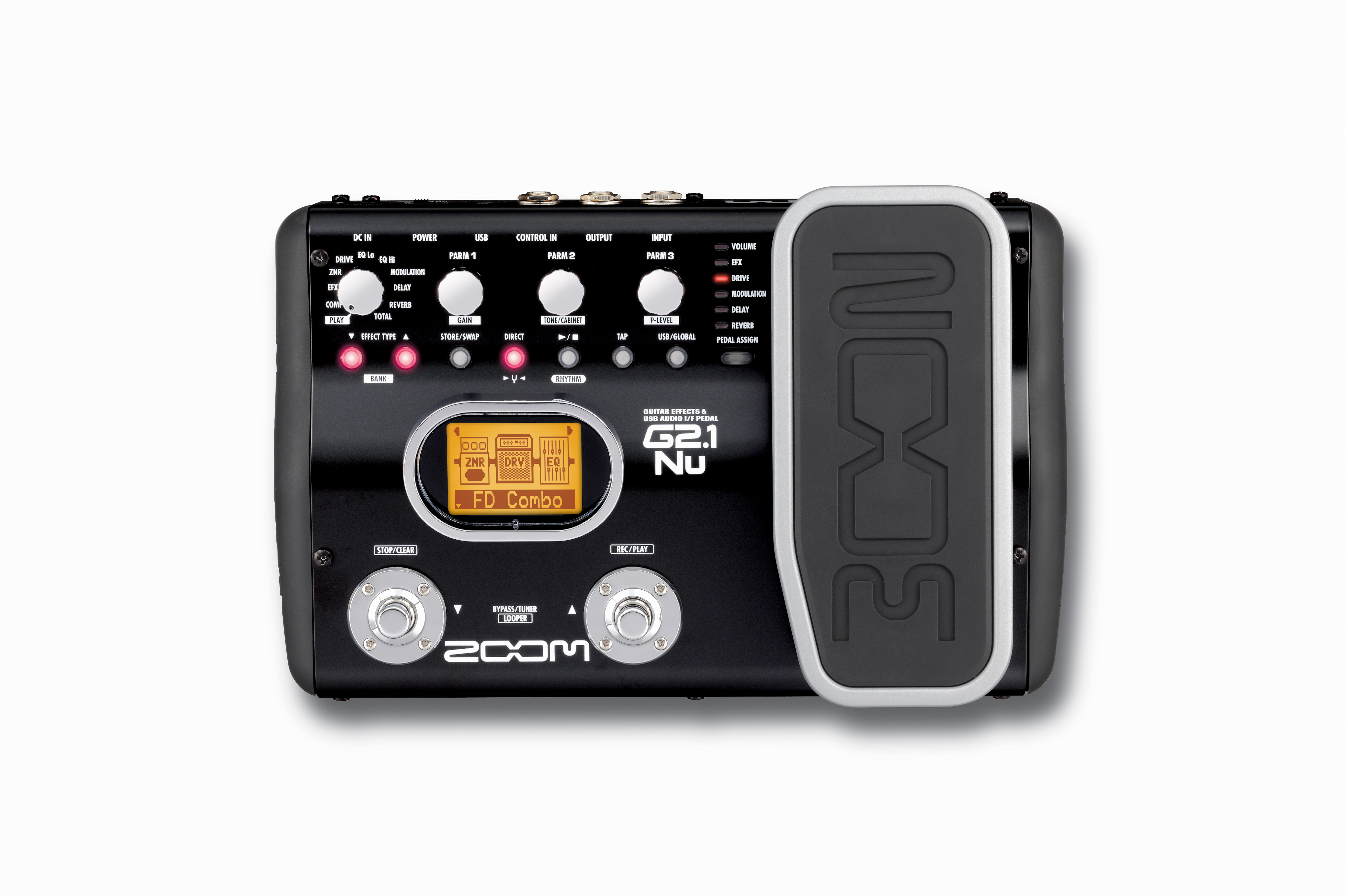 G2.1Nu Guitar Effects & USB Audio I/F Pedal | Zoom
