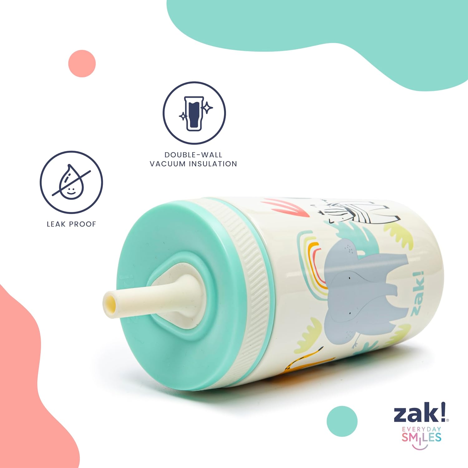Leakproof Insulated Kids Cup - Elmo, 12 oz. – zak.com
