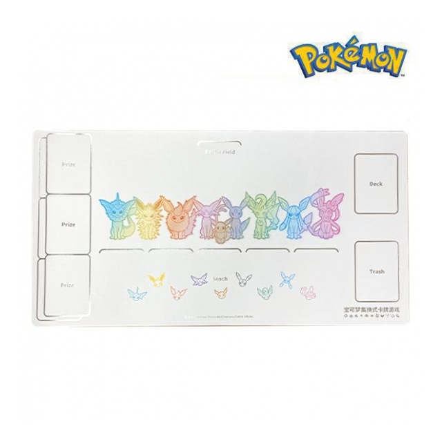 海外限定 ポケモンカードゲーム プレイマット (中国限定 イーブイズ