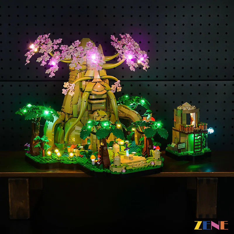 Light Kit for LEGO Great Deku Tree 2-in-1 #77092 (The Legend of
