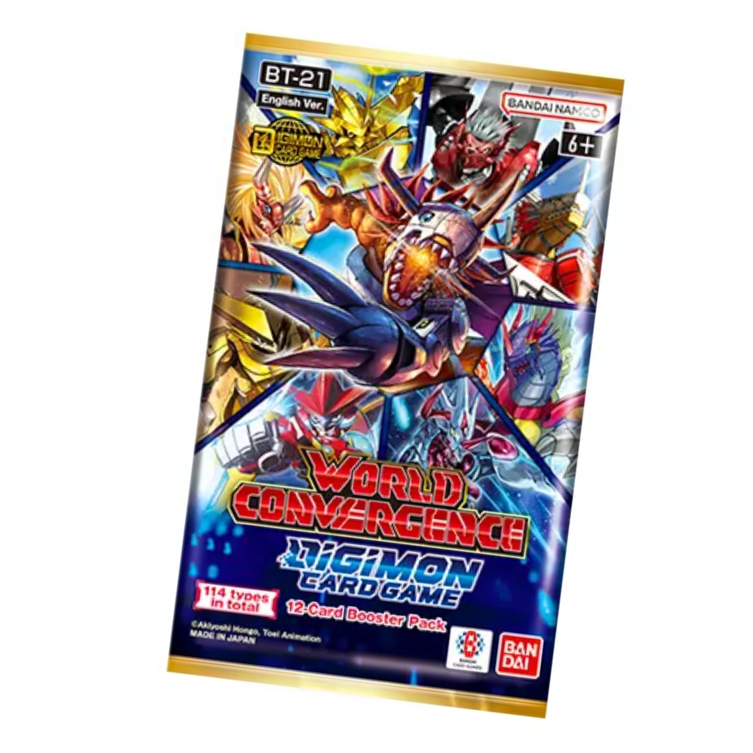 Digimon Card Game - Booster Box - BT21 - WORLD CONVERGENCE (JP)