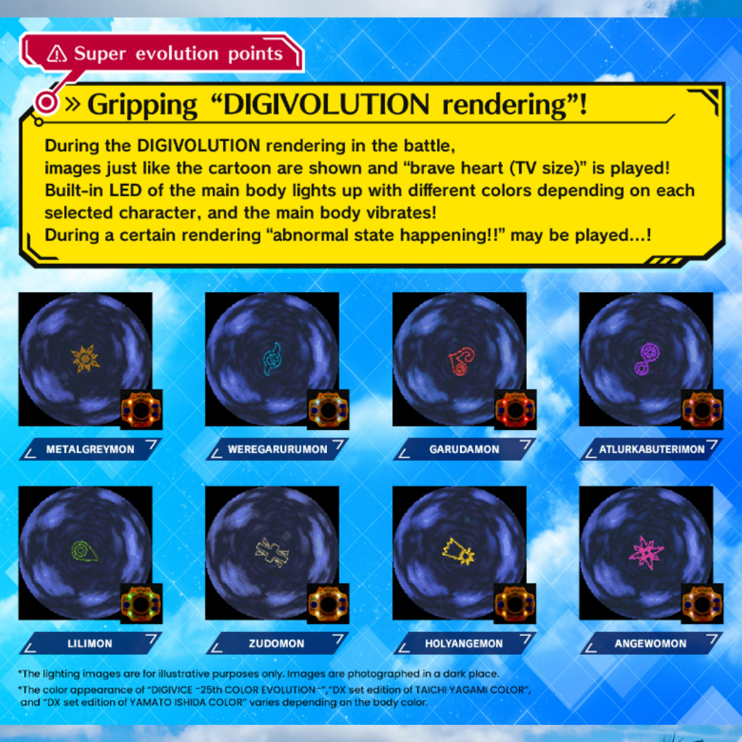 Digimon - Digimon Adventure Digivice -25th COLOR EVOLUTION