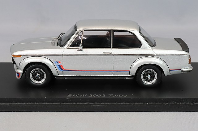 BMW 2002 ターボ 1973 シルバー [ミニカーショップ ゼロクラフト]