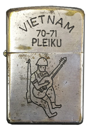 ZIPPO】ジッポー：ベトナムZIPPO/1968年製造品 第101空挺師団