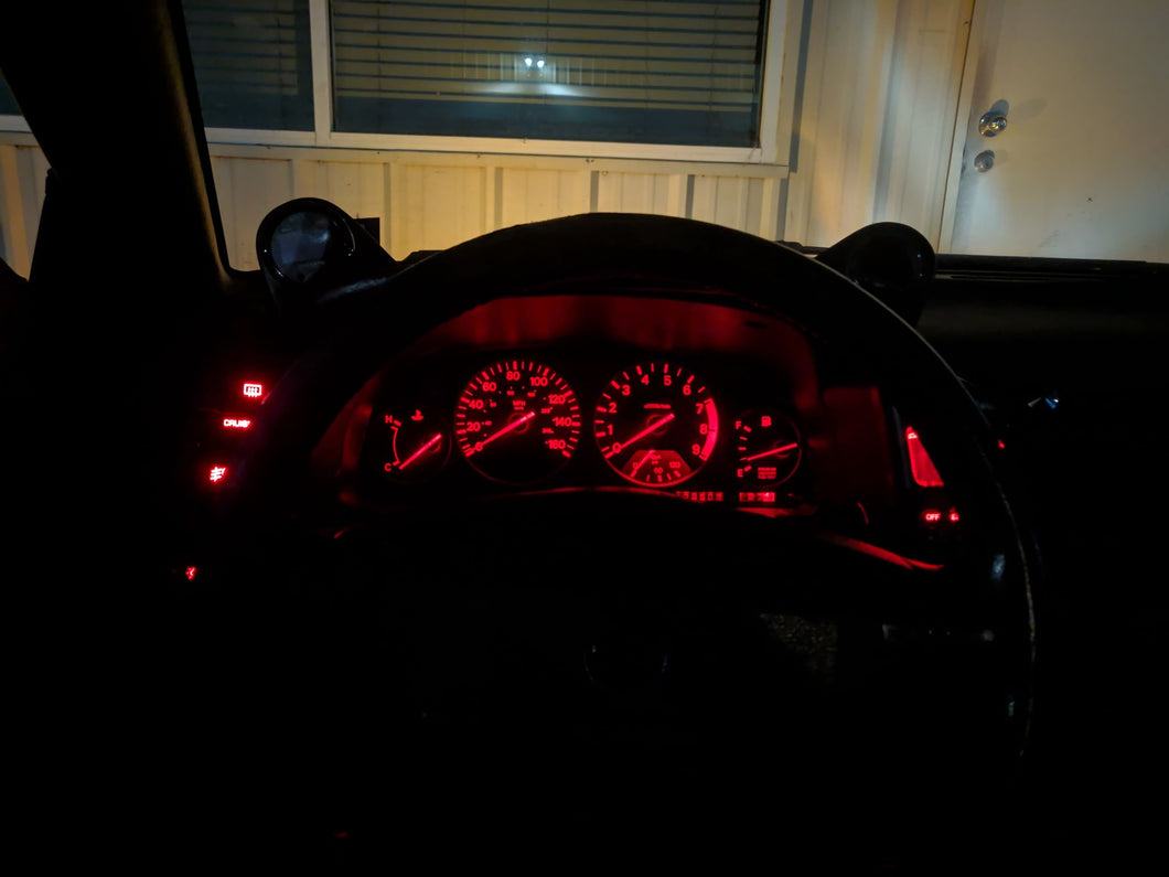 1990-1996 300ZX L.E.D. FULL INTERIOR LIGHT SET – zshack
