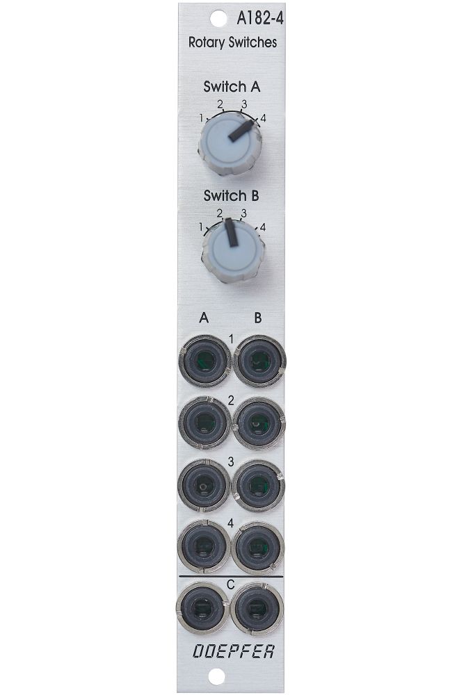 Doepfer Musikelektronik - Doepfer A-182-4 Dual Rotary Switch