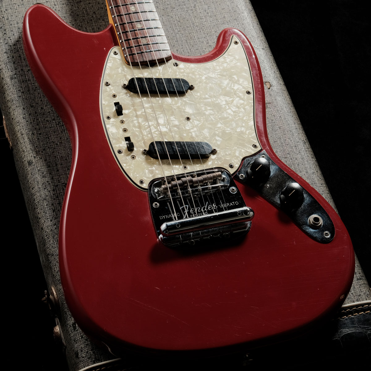 渋谷店VINTAGEブログ＃41】FENDER / 1966年製 Mustang Red -B Neck