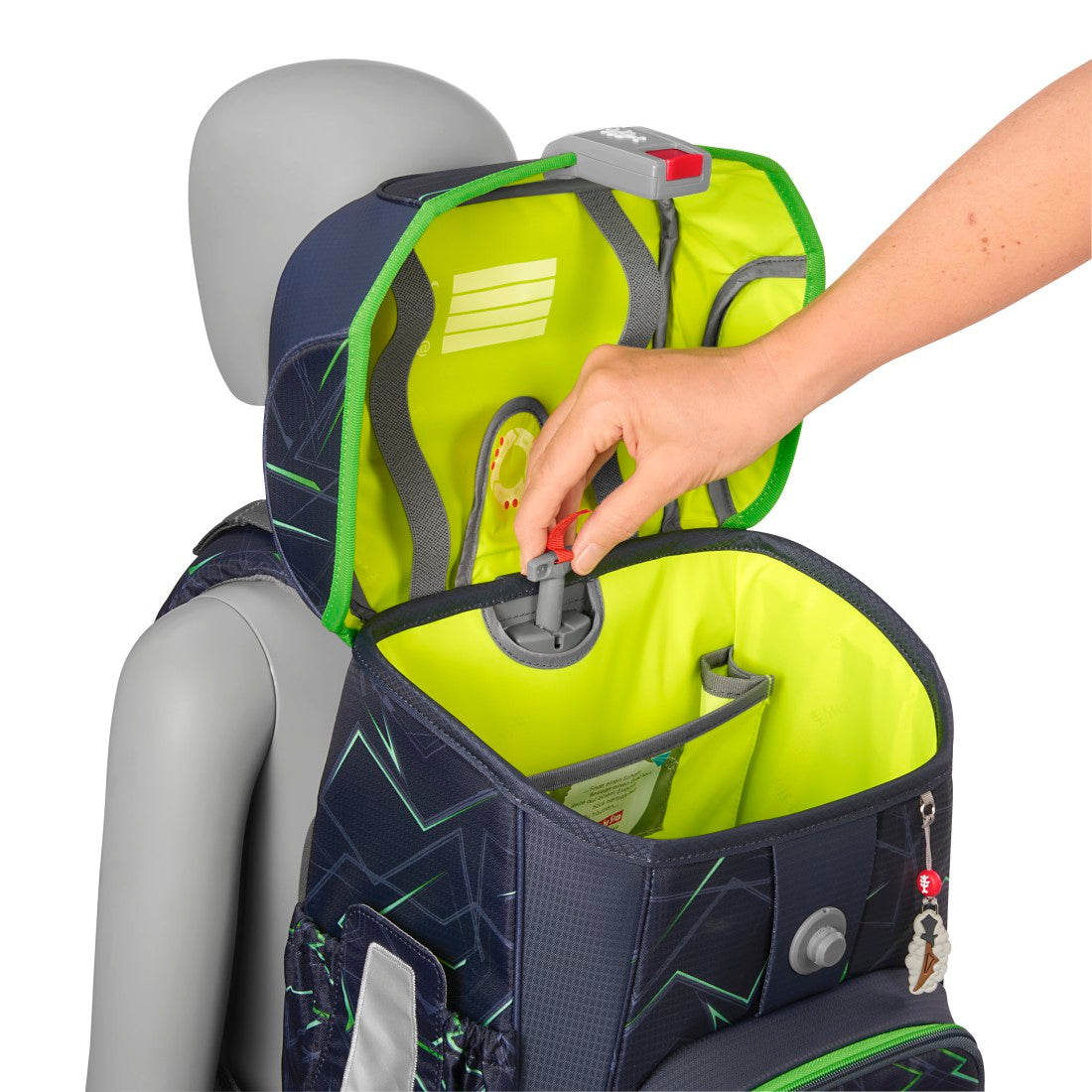 SBS 213423 Step by Step CLOUD Schulrucksack Schulthek-Set Ninja