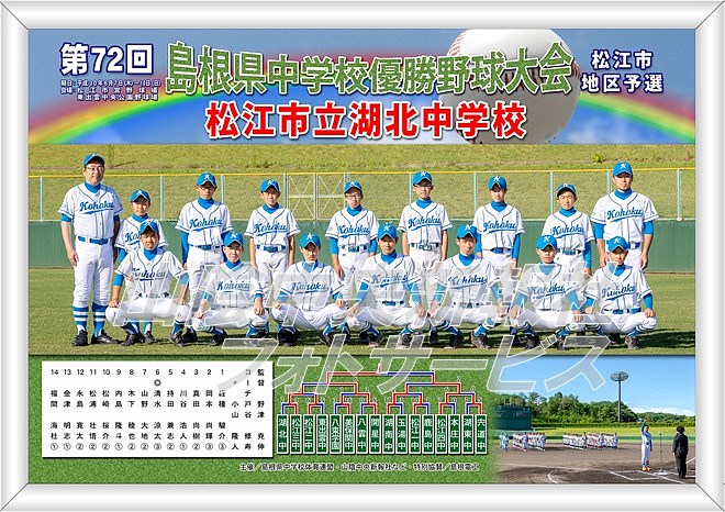 ◇第72回県中学校優勝野球 地区大会