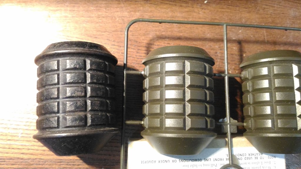 アリイの1/1シリーズ「九七式手榴弾」を実物に近づける。 | ww2geak