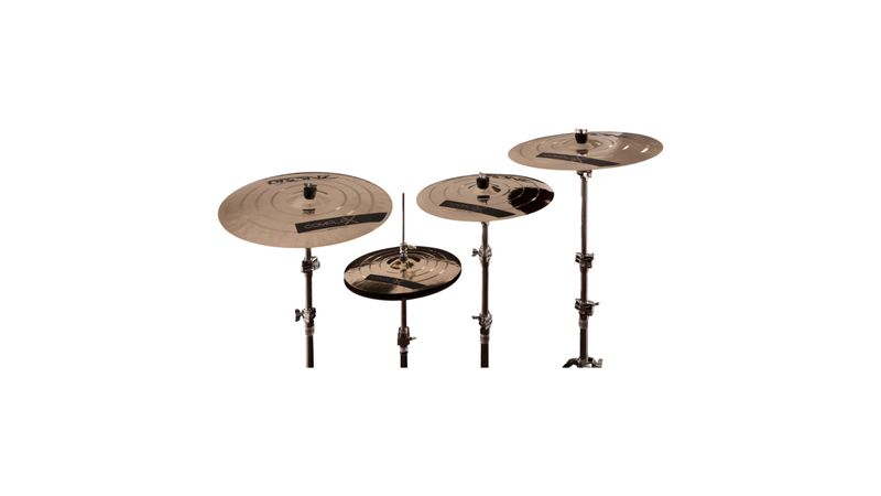 Kit de Pratos Bronz Complex Series BRZ-COM-SET4 14/16/18/20