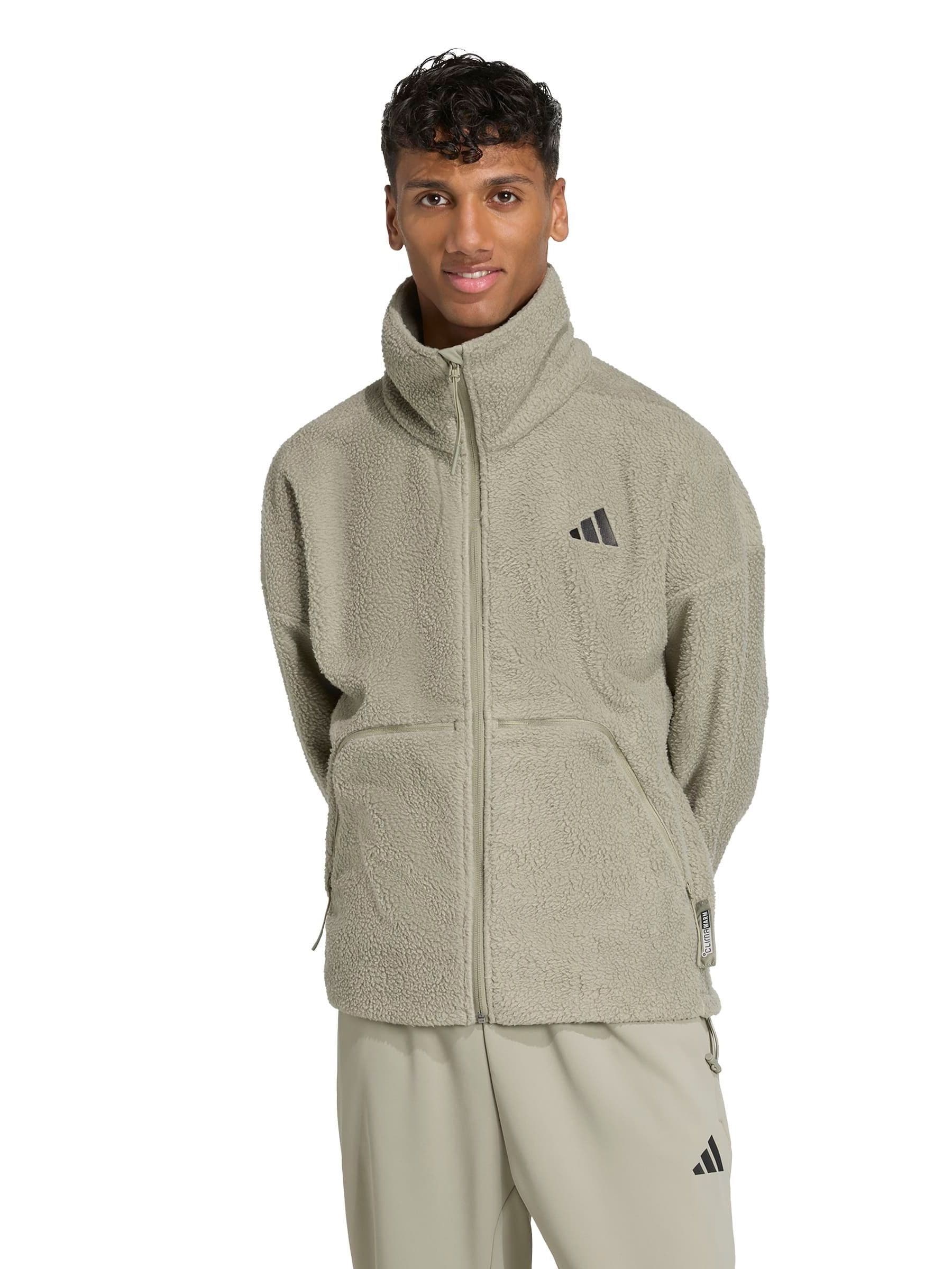 Buy adidas Green City Tech High Pile Fleece Full-Zip Jacket from