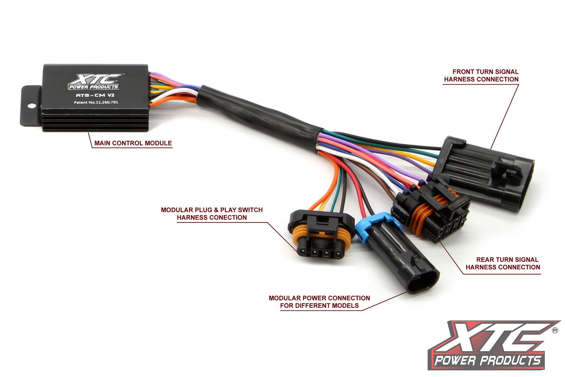 Kawasaki KRX 1000 Self-Canceling Turn Signal Kit - XTC Power Products