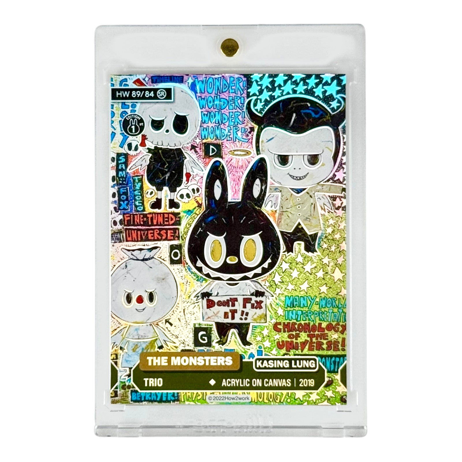 Labubu How2work The Monster Series 1 Trading Collectible Card #89