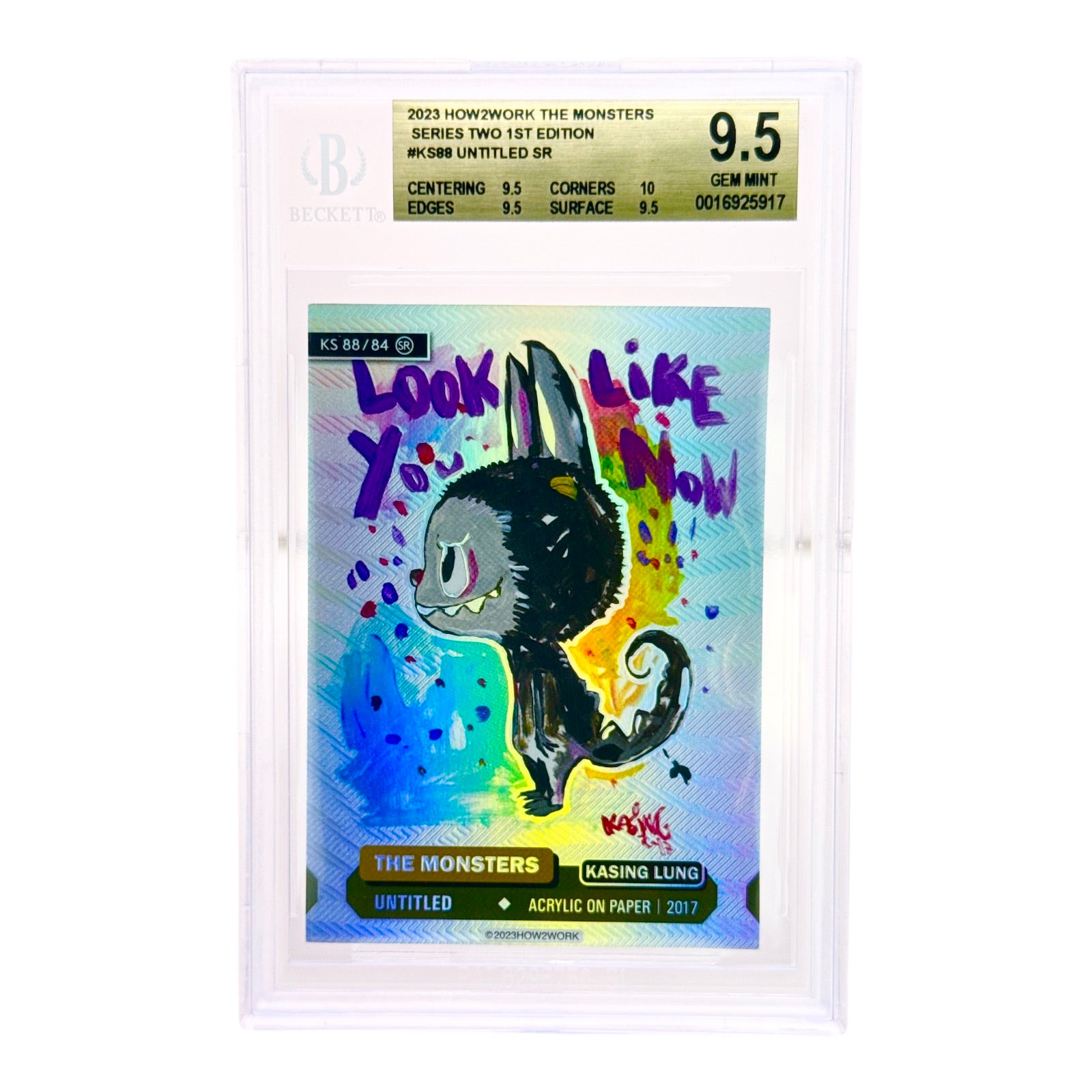 How2work The Monsters Series Two 1st Edition Kasing Lung Labubu