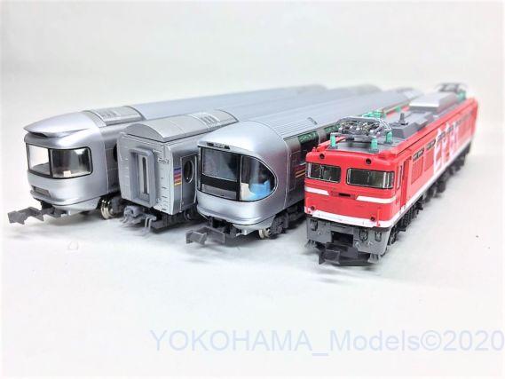 EF81-95 E26系「カシオペアクルーズ」入線です。KATO 10-1441