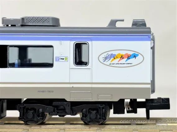 485系「彩」が入線しました。MICROACE A7090 いろどり 6両セット