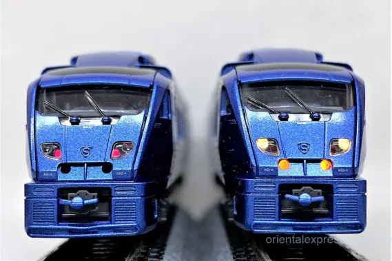 883系「ソニック」リニューアル車（3次車）が入線しました。KATO 10