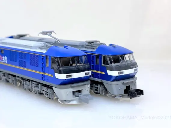 EF210-300（JRFマーク付）が入線しました。KATO 3092-2 特別企画品
