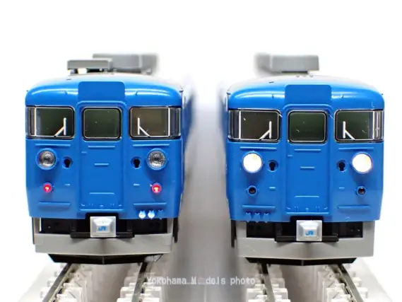 475系（北陸本線・青色）が入線しました。TOMIX 98547 | NGaugeJP