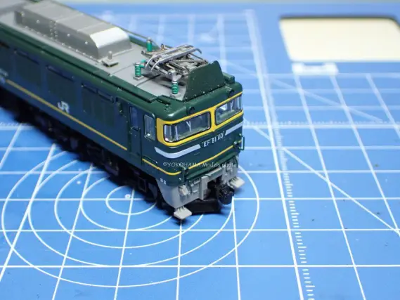 EF81・24系(トワイライトエクスプレス・登場時)を弄る。その1 TOMIX
