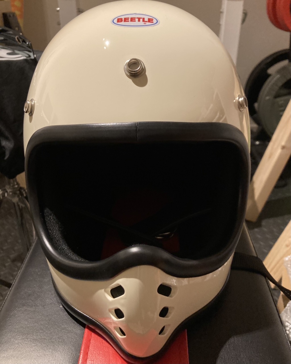 オーシャンビートル□ BEETLE MTX ビンテージモトクロスヘルメット