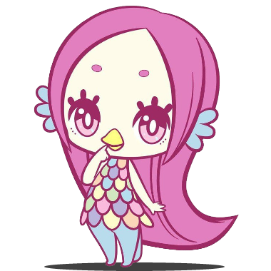 令和妖怪辞典|妖怪:アマビエちゃん