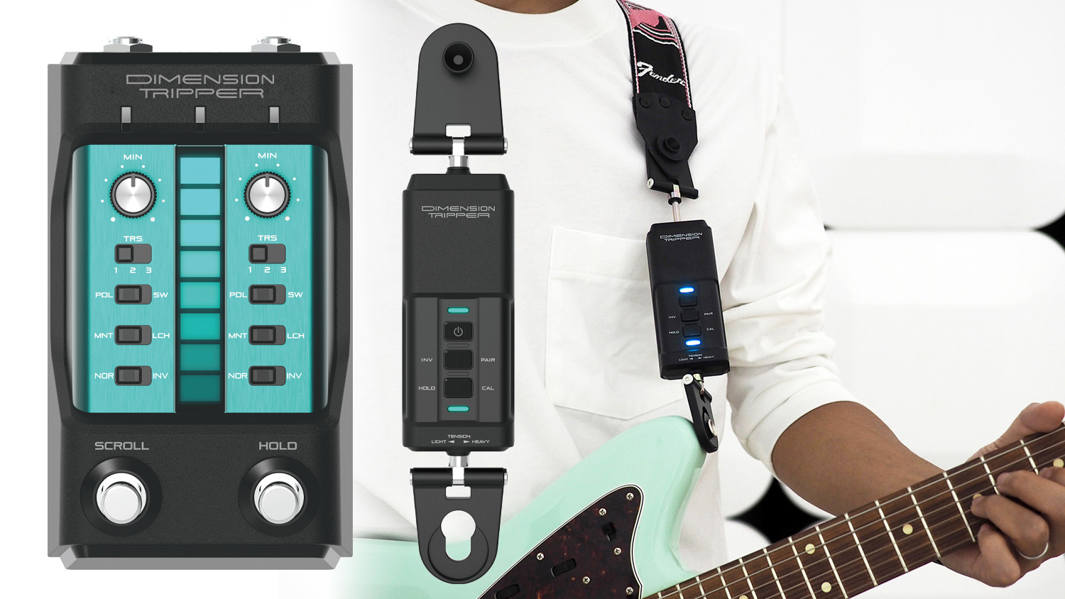 カシオからギター用コントローラーDIMENSION TRIPPER登場、クラファン