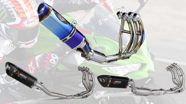 カワサキ「ニンジャZX-25R」用アクラポヴィッチマフラー×2種＆BEET