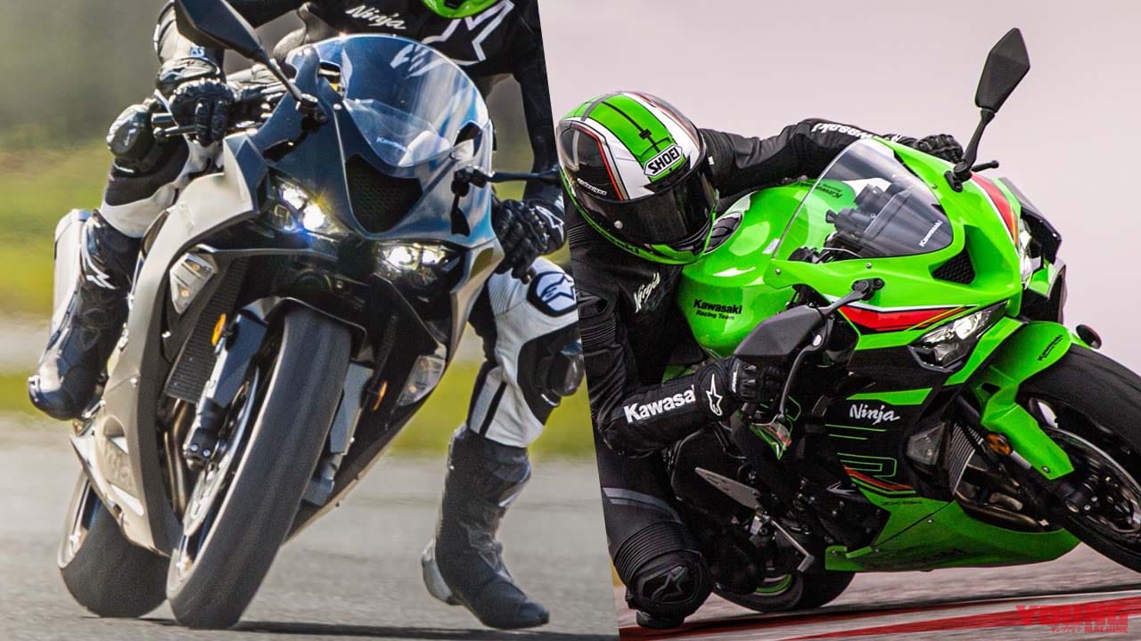 2024新型カワサキ ニンジャZX-6Rがテンアール顔で登場！ KRTとグレー