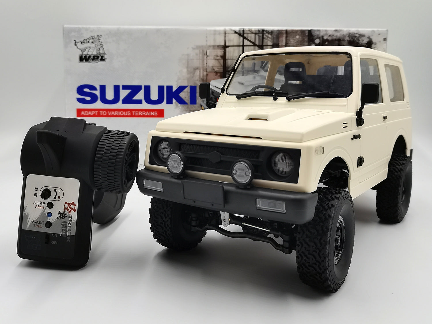 WPL C74 1/10スズキ ジムニーJA11 4WDラジコンクローラーRTR 技適認証