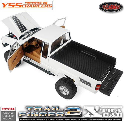 RC4WD TF2 LWB 1987 トヨタ ハイラックス エクストラキャブ！[ホワイト