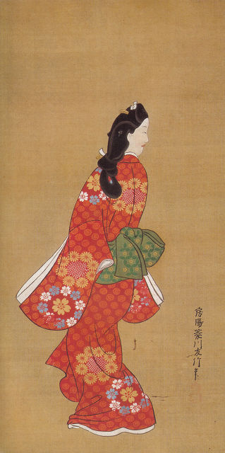 菱川師宣（1618-1694）hishikawa-moronobu | UAG美人画研究室