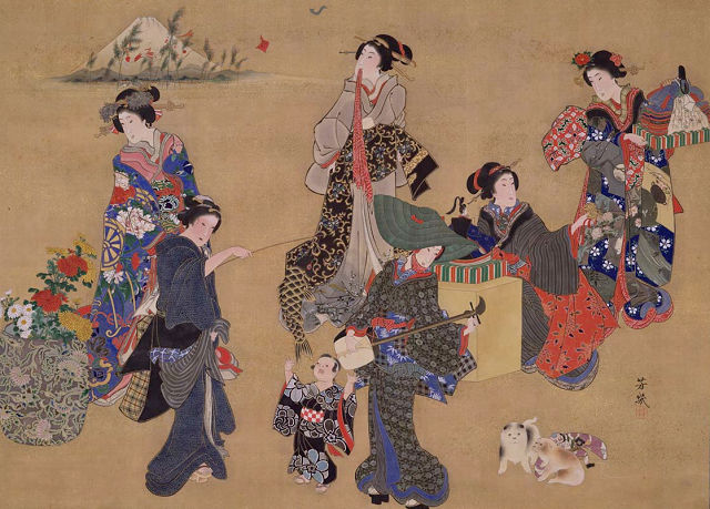 落合芳幾（1833-1904）ochiai-yoshiiku | UAG美人画研究室