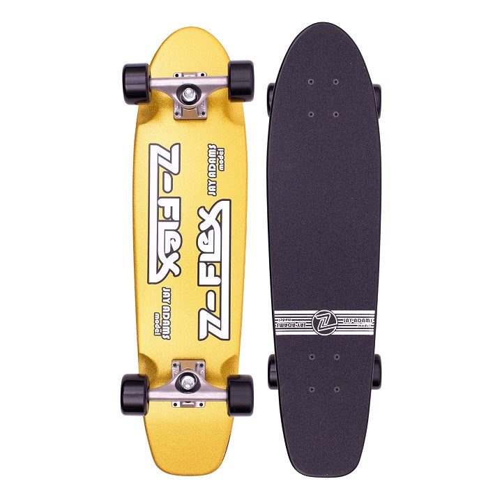 Z-FLEX スケートボード 29インチ METAL FLAKE コンプリート ゴールド