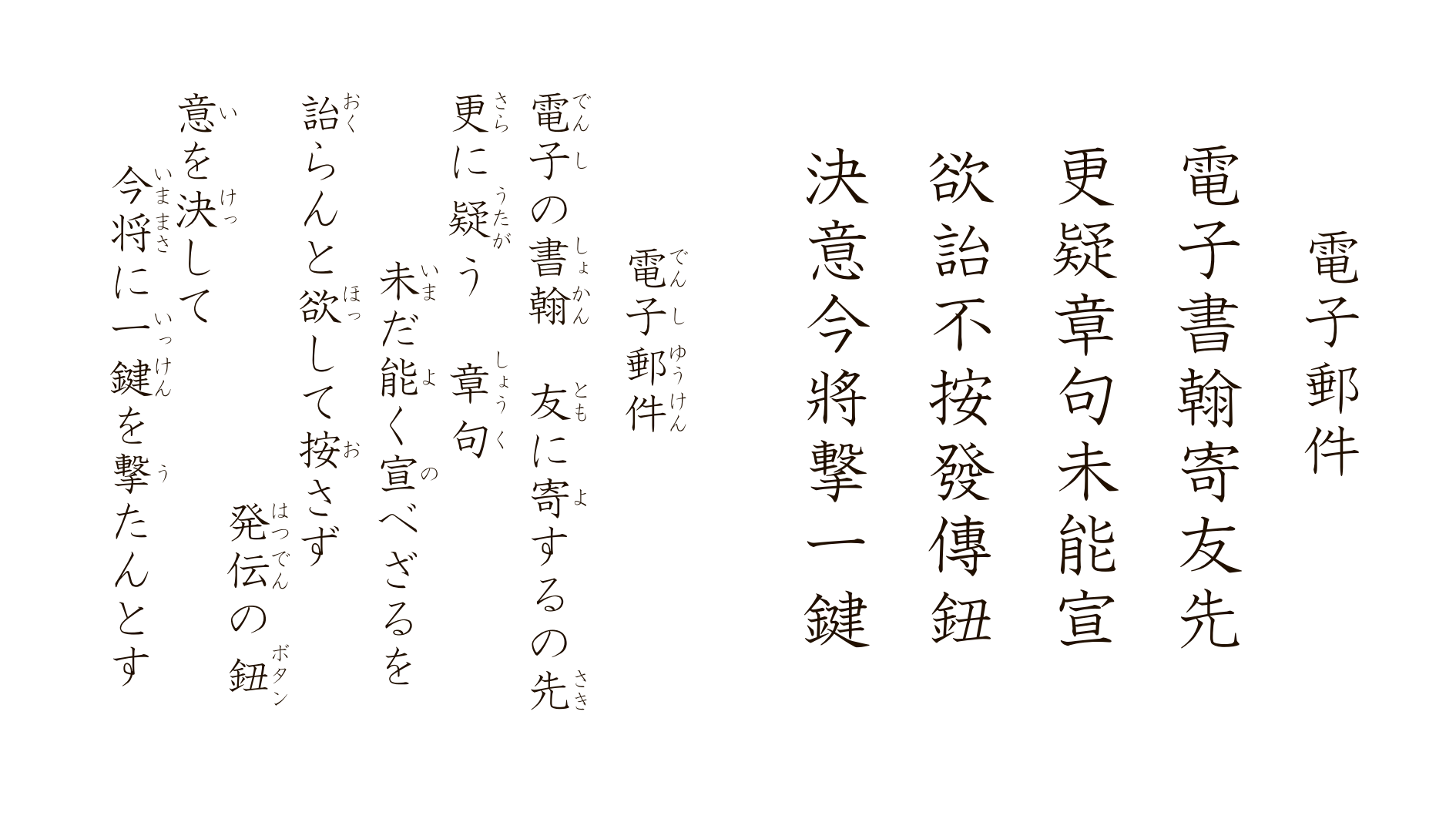 漢詩徒然草（31）「電子郵件」 – ZENzine / 禅人