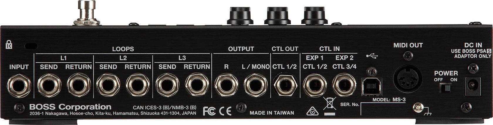 Boss MS-3 Multi-Effect Switcher for Sale in Canada | Zedem