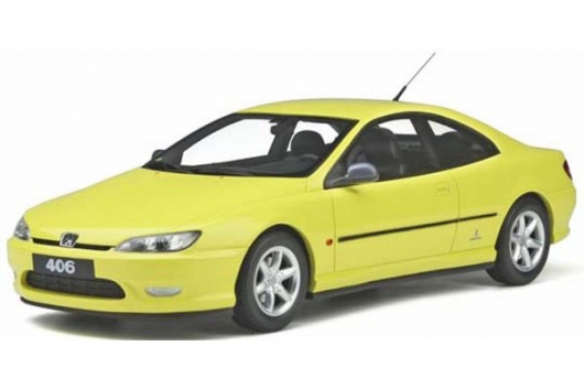 プジョー406 V6 イエロー [ミニカーショップ ゼロクラフト]