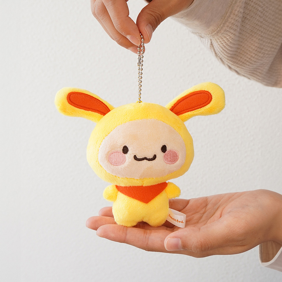 じゃんけんちゃん 10cmミニぬいぐるみ | ぬいぐるみストラップ