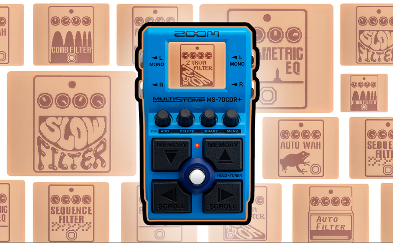 ZOOM MS-70CDR+ MultiStomp | ZOOM