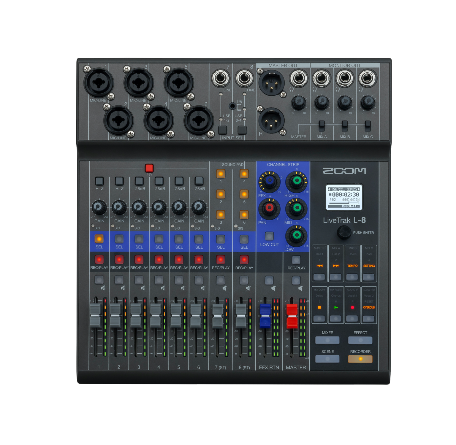 LiveTrak L-8 | ZOOM