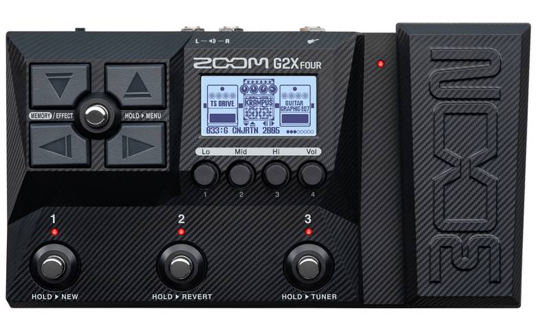 G2FOUR & G2X FOUR Effects & Amp Emulator | ZOOM