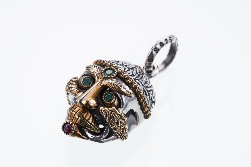 Tibetan Monk Skull Pendant : (S) Type1｜チベタン・モンク・スカル