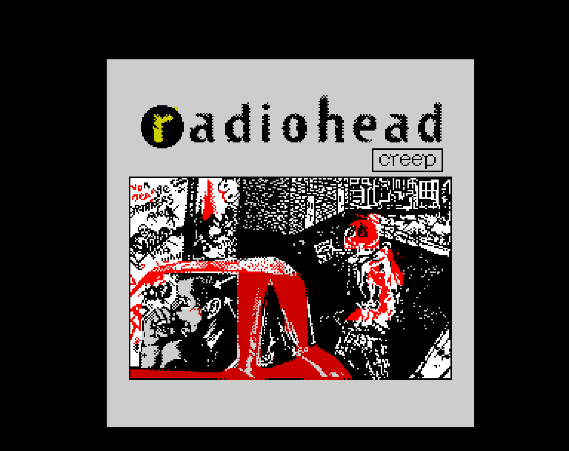ZX Spectrum 8-bit pixel art picture 