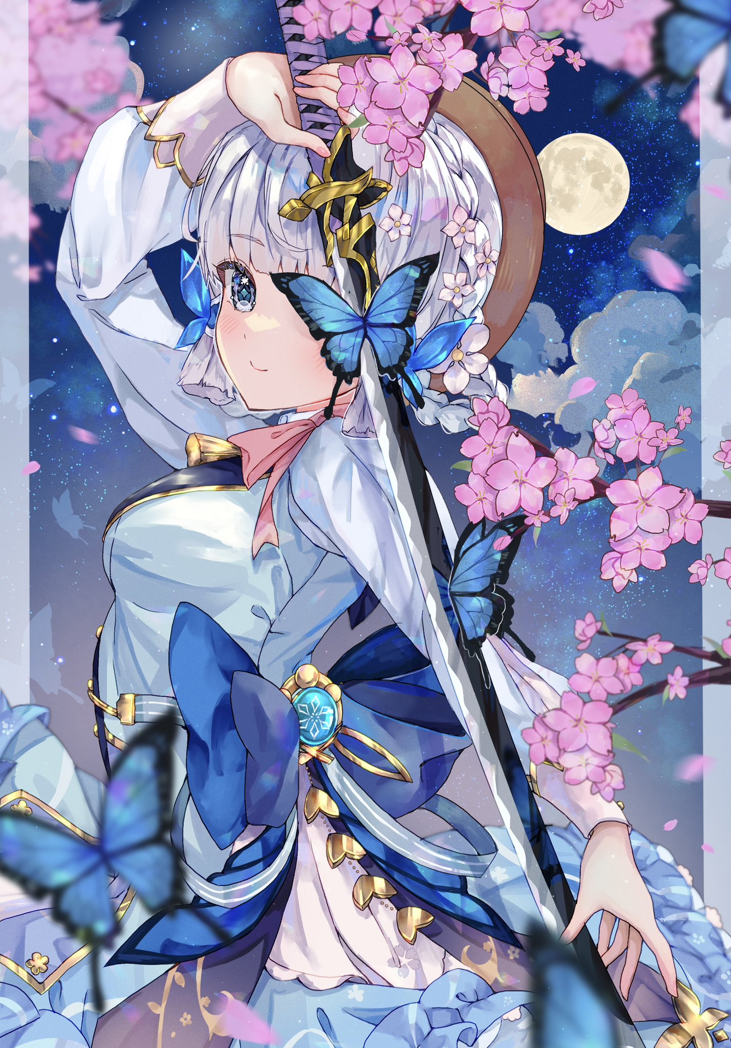 結果発表】「白鷺氷華」神里綾華イラスト募集コンテスト